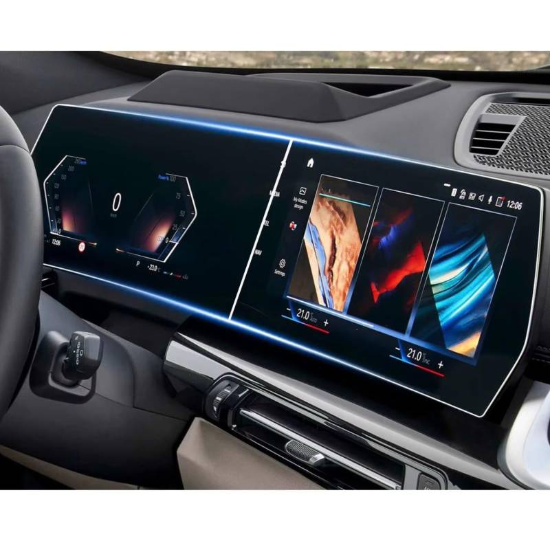 NATWEE Auto Navi-Schutzfolie Kompatibel Mit Für U10 U11 X1 IX1 2023 2024, Autozubehör, GPS-Navigation, Gehärtetes Glas, Displayschutzfolie von NATWEE