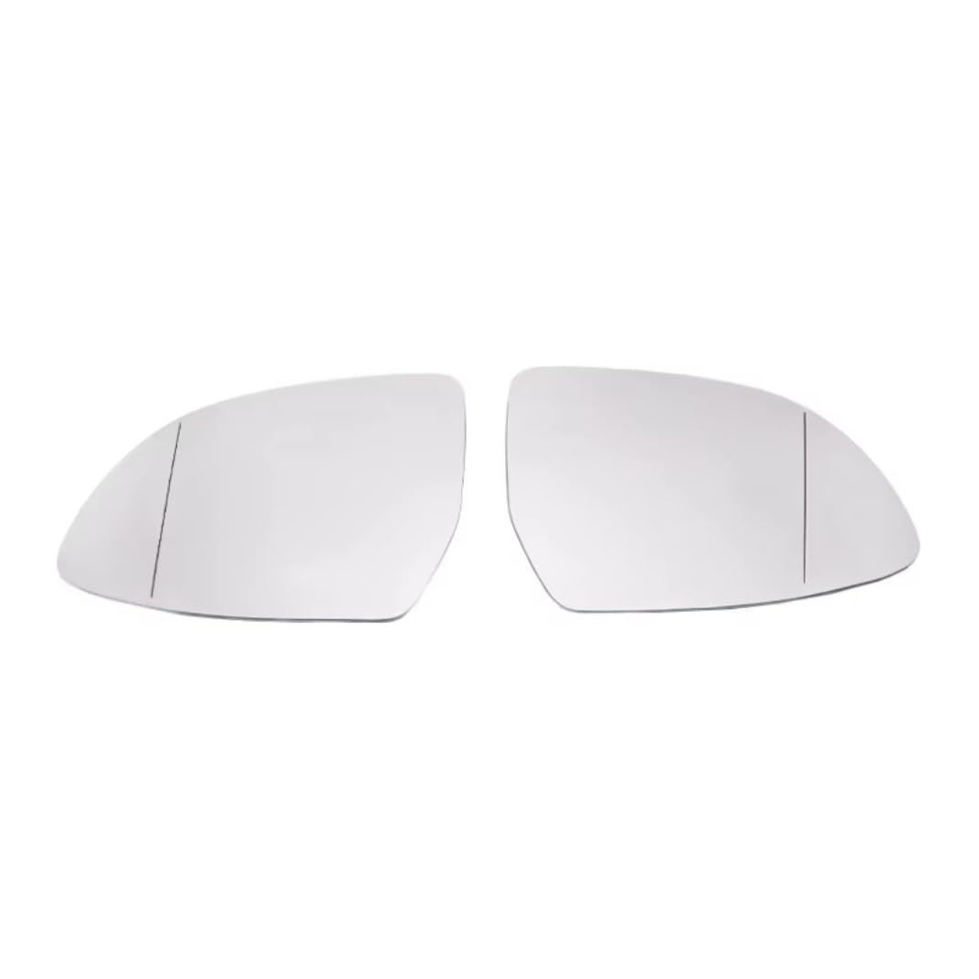 NATWEE Kompatibel Mit X3 X4 X6 G01-G08 G02 F16 Beheizte Rückspiegellinsenseite Für Außenspiegelglas, Rückspiegelglas Seitenspiegelglas(A Pair) von NATWEE