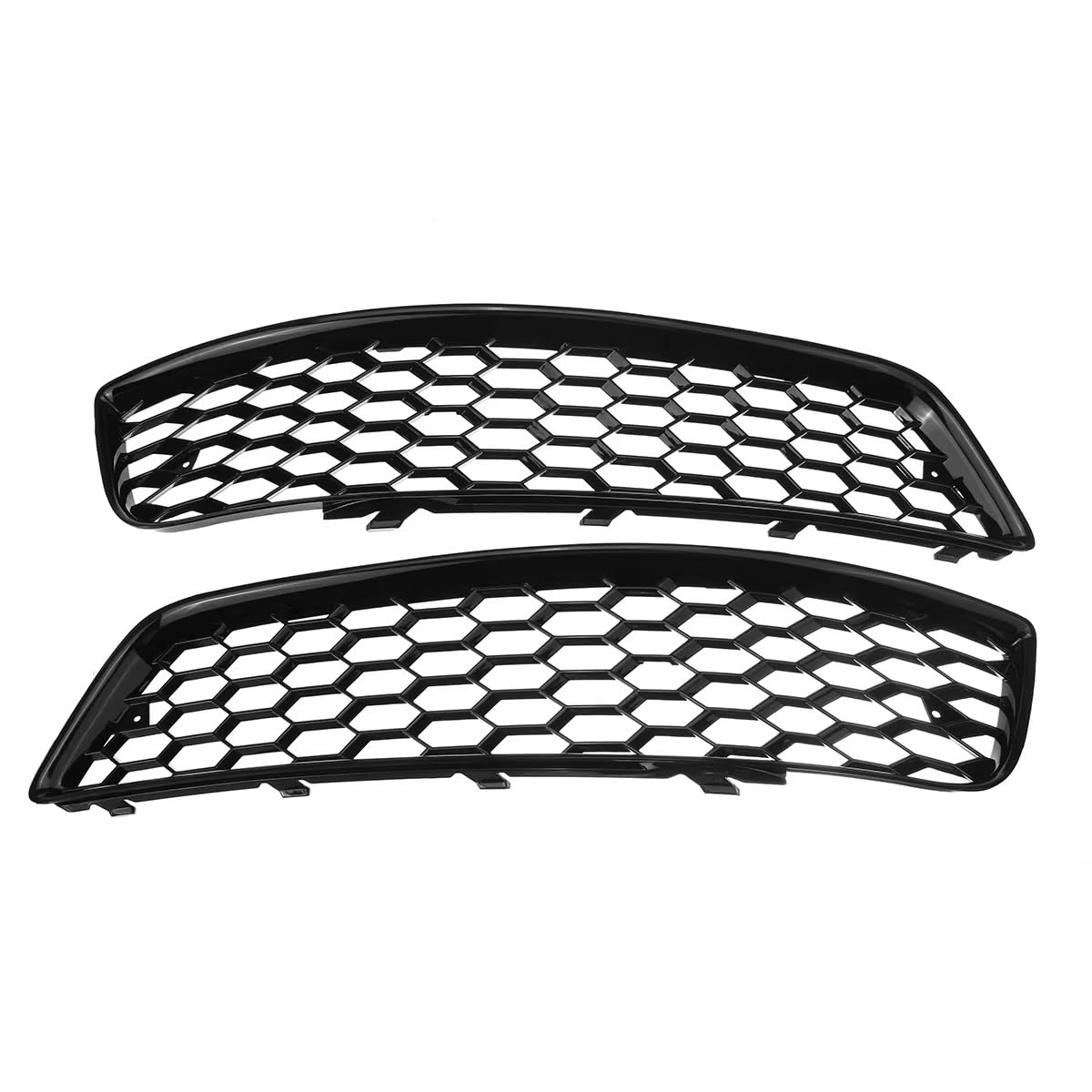 NATWEE Nebelscheinwerfer-Grill Kompatibel Mit A3 8P 2009 2010 2011 2012 2013 8P0807682J Auto-Frontstoßstange Nebelscheinwerferlampe Honeycomb Mesh Grille Cover Autozubehör von NATWEE