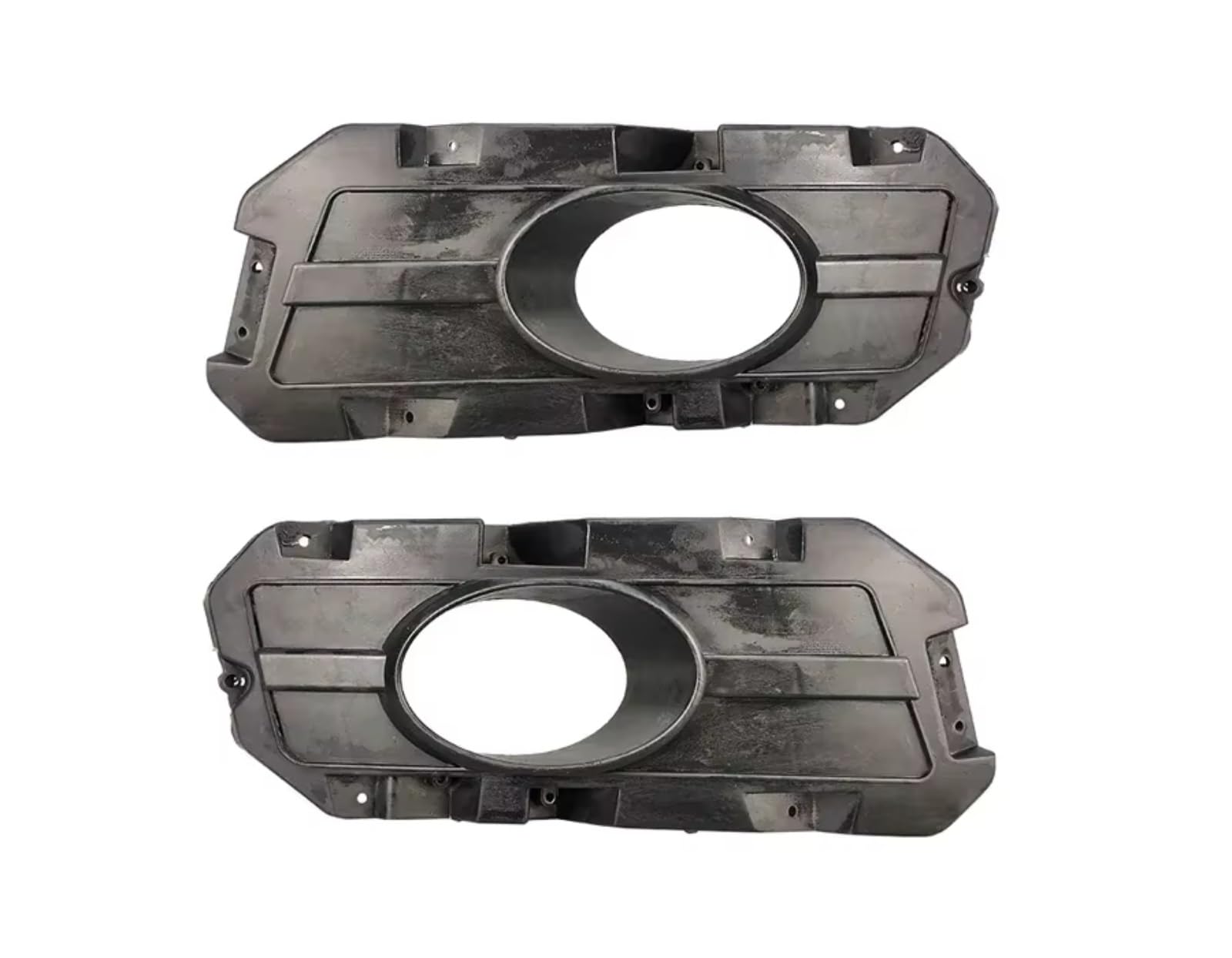 NATWEE Nebelscheinwerfer-Grill Kompatibel Mit BYD Für S6 Ersatz-Autozubehör, Nebelscheinwerferrahmen, Vordere Stoßstange, Unterer Kühlergrill, Nebellampenabdeckung(2PCS Left and Right) von NATWEE