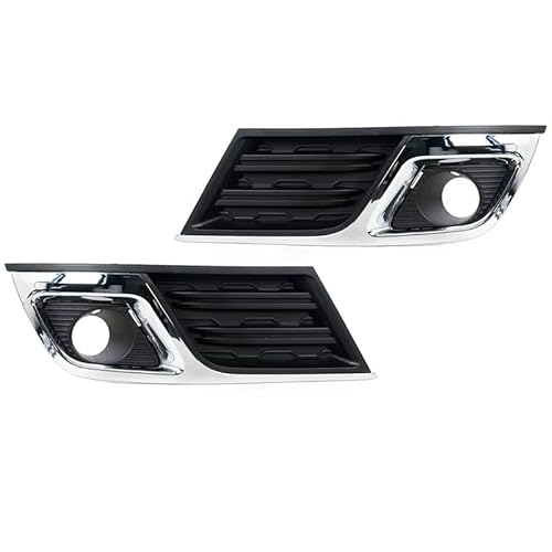 NATWEE Nebelscheinwerfer-Grill Kompatibel Mit Chevy Für Traverse 2013-2017 Autozubehör Nebelscheinwerfer Haubenblende Kühlergrill Mit Chromverkleidung(Left and Right) von NATWEE