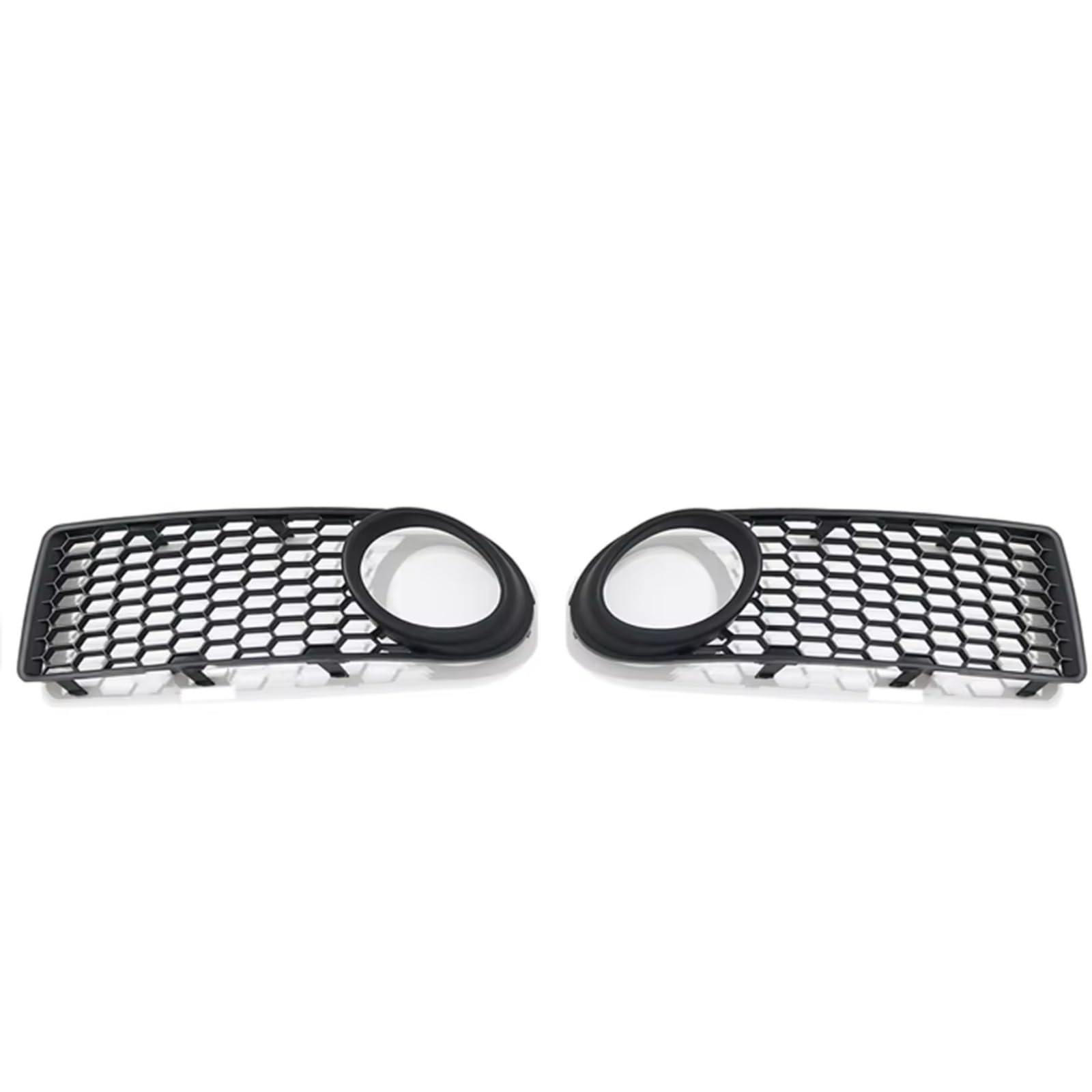 NATWEE Nebelscheinwerfer-Grill Kompatibel Mit VW Für Beetle Für Cabrio 2006-2011 Front Stoßstange Nebel Lampe Licht Kühlergrill Abdeckung Rahmen Waben Mesh 1C0807683C(1Left and 1 Right) von NATWEE