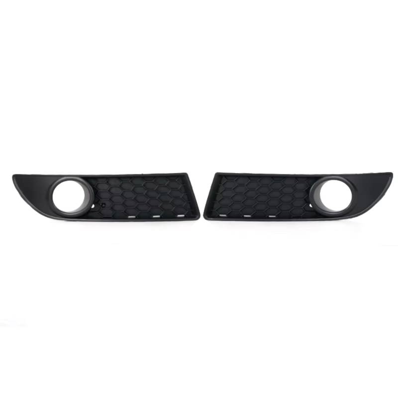 NATWEE Nebelscheinwerfer-Grill Kompatibel Mit VW Für Polo Für GTI MK4 Für 9N3 2006-2009 Frontstoßstange Nebelscheinwerfer Lampengitter Zierblende Rahmen Nebelscheinwerferdeckel Blende(Left and Right) von NATWEE