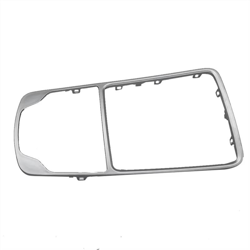 NATWEE Parkschalter Elektrische Kompatibel Mit A3 8V S3 2014–2019, Chrom-Schaltknauf-Rahmenverkleidung 8V0864260A Frontkonsolen-Surround-Panel 8V0 864 260 3Q7 von NATWEE