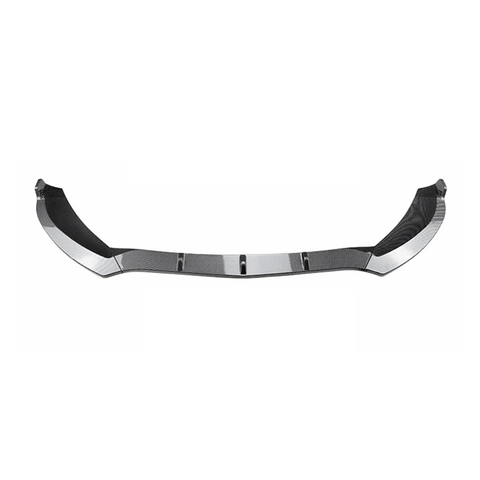 Auto Frontlippe Frontspoiler 3 STÜCKE Für Benz C Für Klasse Für Spoiler Für Splitter Für W205 Für C300 Für C160 Für C200 Für AMG 15-18 Auto Frontstoßstange Lip(Kohlefaser) von NAUTIG