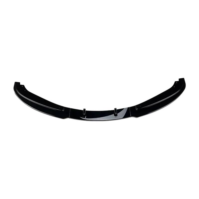 Auto Frontlippe Frontspoiler Für 3er-Serie Für E90 Für E91 Für LCI Facelift 07-12 Auto Frontstoßstange Lippe Spoiler Splitter Stoßstange Canard Lip Splitter(Schwarz) von NAUTIG