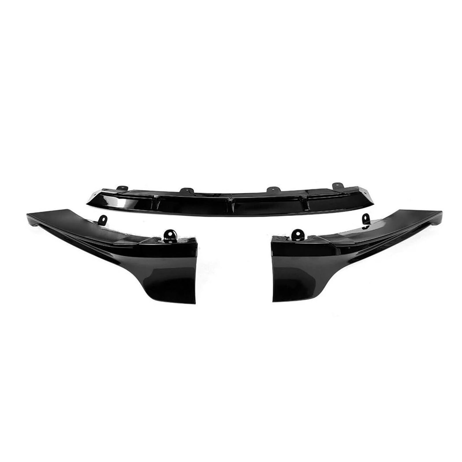 Auto Frontlippe Frontspoiler Für Accord 2018 2019 2020 10. Generation Unteren Seite Air Splitter Abdeckung Canard Guard & Auto Vorderen Stoßfänger Spoiler Lip(Glossy Black) von NAUTIG