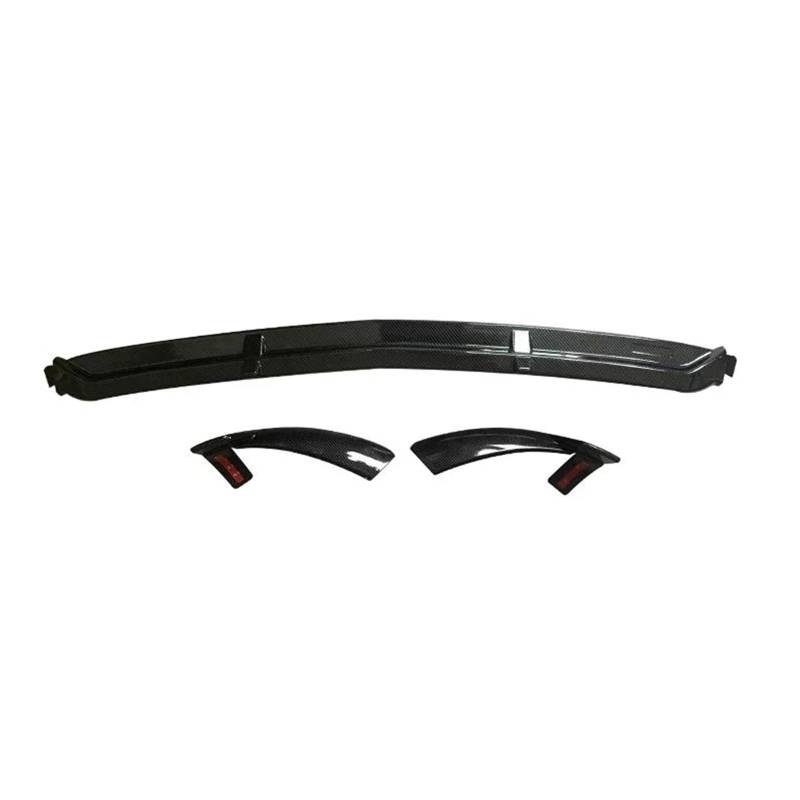 Auto Frontlippe Frontspoiler Für Benz Für GLC Für X253 Für W253 Für C253 Für Coupe Für GLC200 Für GLC260 Für GLC300 2016-2020 Auto Front Lip Spoiler Body Kit(Carbon Look) von NAUTIG