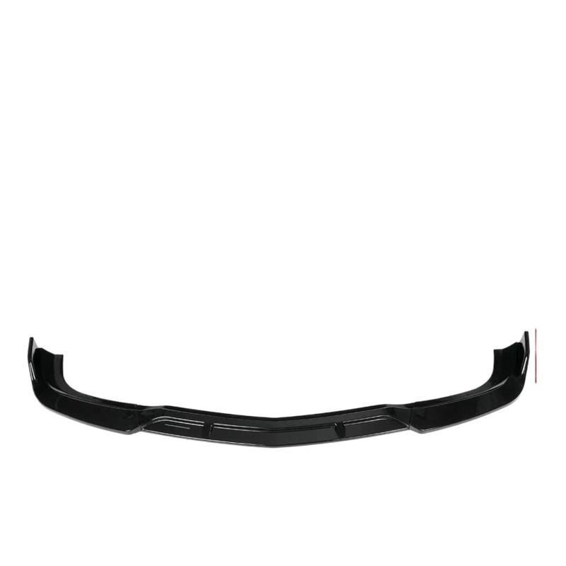 Auto Frontlippe Frontspoiler Für Benz Für W204 Für C180 Für C200 Für C250 Für C300 Für C350 2012-2014 Auto Front Stoßstange Lip Body Kit Spoiler(Glossy Black) von NAUTIG