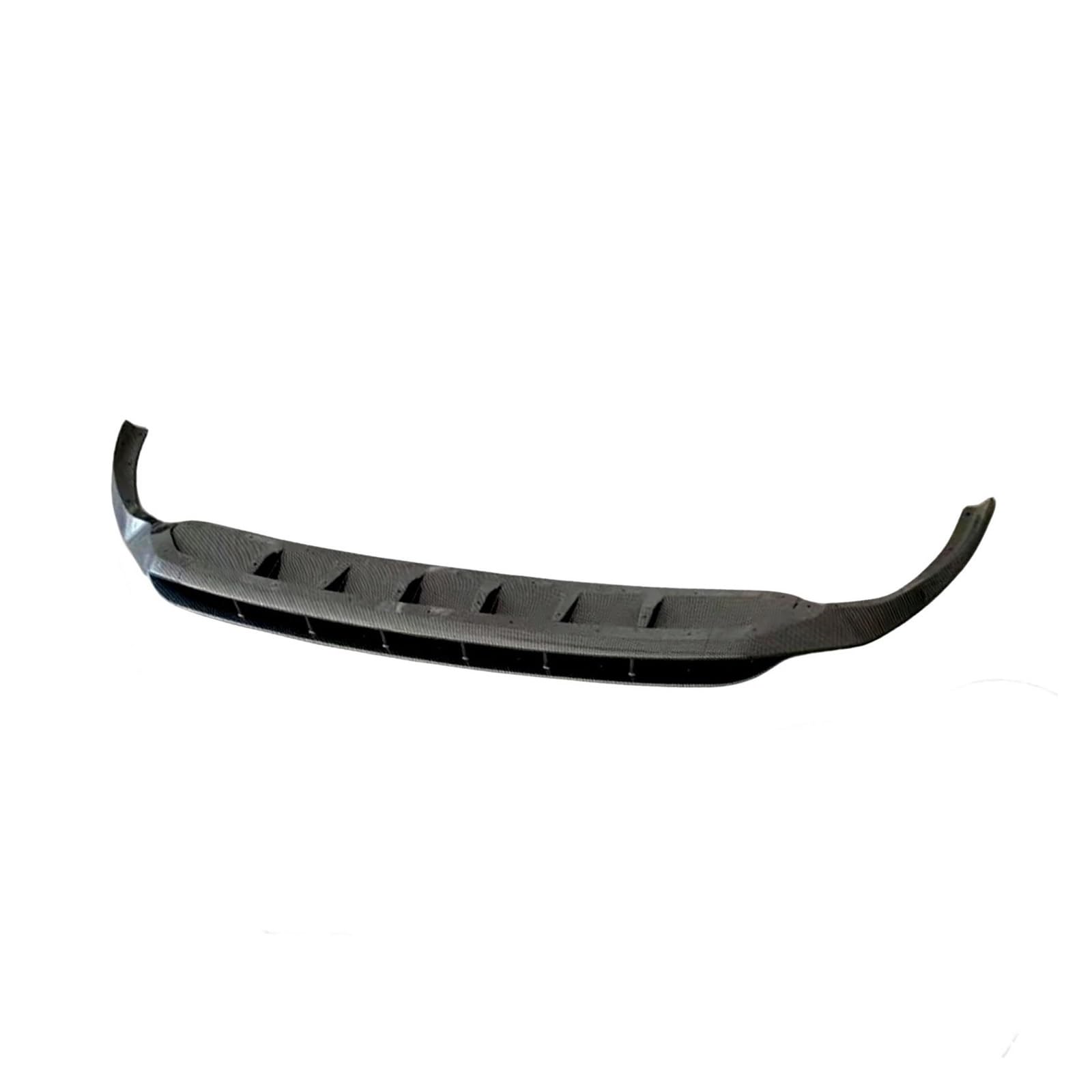 Auto Frontlippe Frontspoiler Für Q8 2019 2020 2021 2022 2023 Auto Front Spoiler Lip Unteren Splitter Klinge Schutz Platte Auto Kit(Kohlefaser-Optik) von NAUTIG