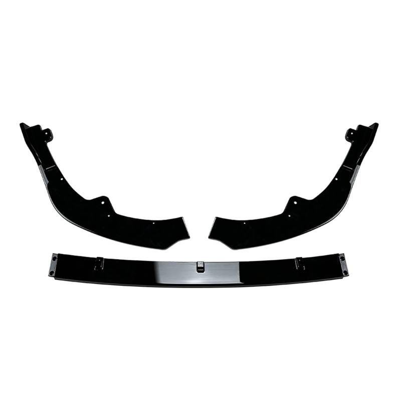 Auto Frontlippe Frontspoiler Für Toyota Für Camry Für XV70 2021-2023 Für Sport Für Modellauto Frontstoßstange Spoiler Lip Splitter Guard(Glossy Black) von NAUTIG