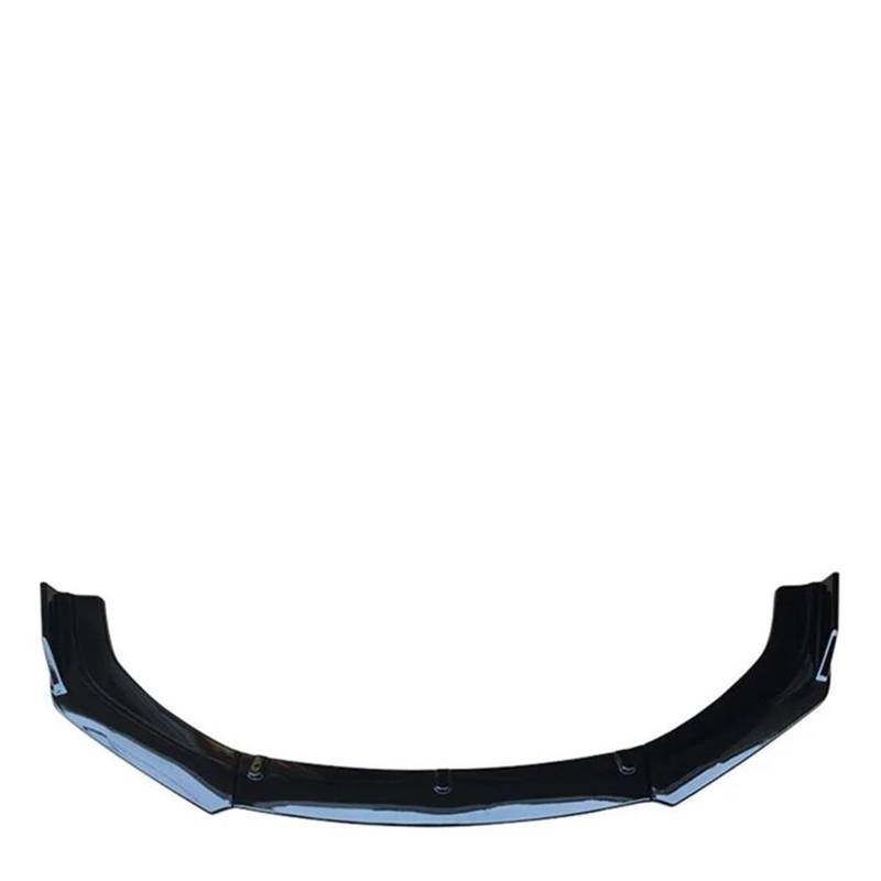 Auto Frontlippe Frontspoiler Für VW Für Scirocco R 2009 2010 2011 2012 2013 2014 2015 Auto Vorderen Stoßfänger Spoiler Protector Lip Body Kit Kinn Schaufel(Glossy Black) von NAUTIG