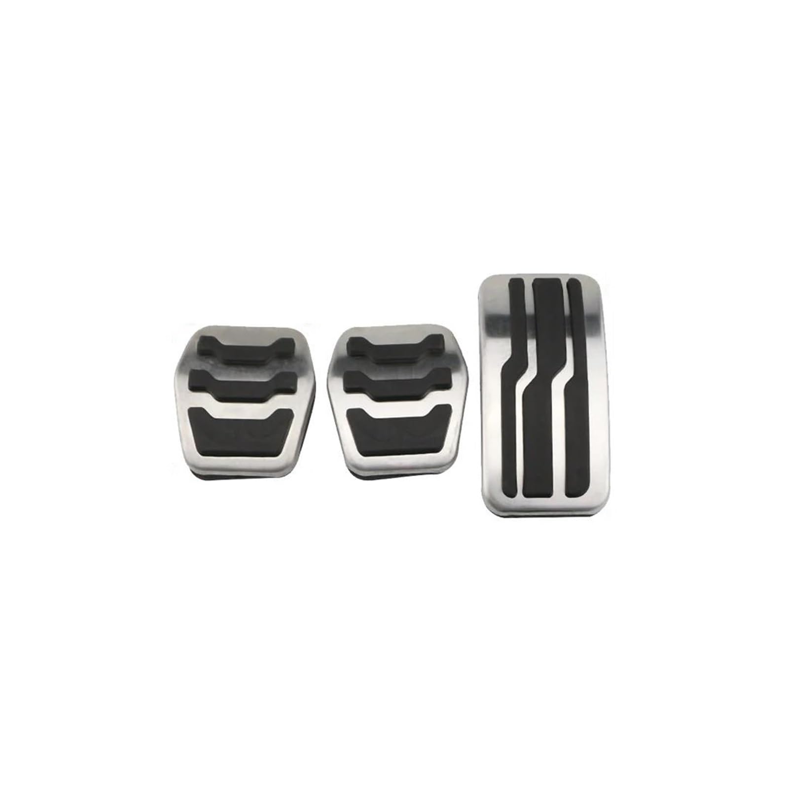 Bremspedal Für Ford Für Focus 2 3 4 Für MK2 Für MK3 Für MK4 St Rs 2005-2018 Edelstahl-Kraftstoffpedal Bremspedale Ruhepedal-Set-Abdeckung Pedale Pads(MT) von NAUTIG