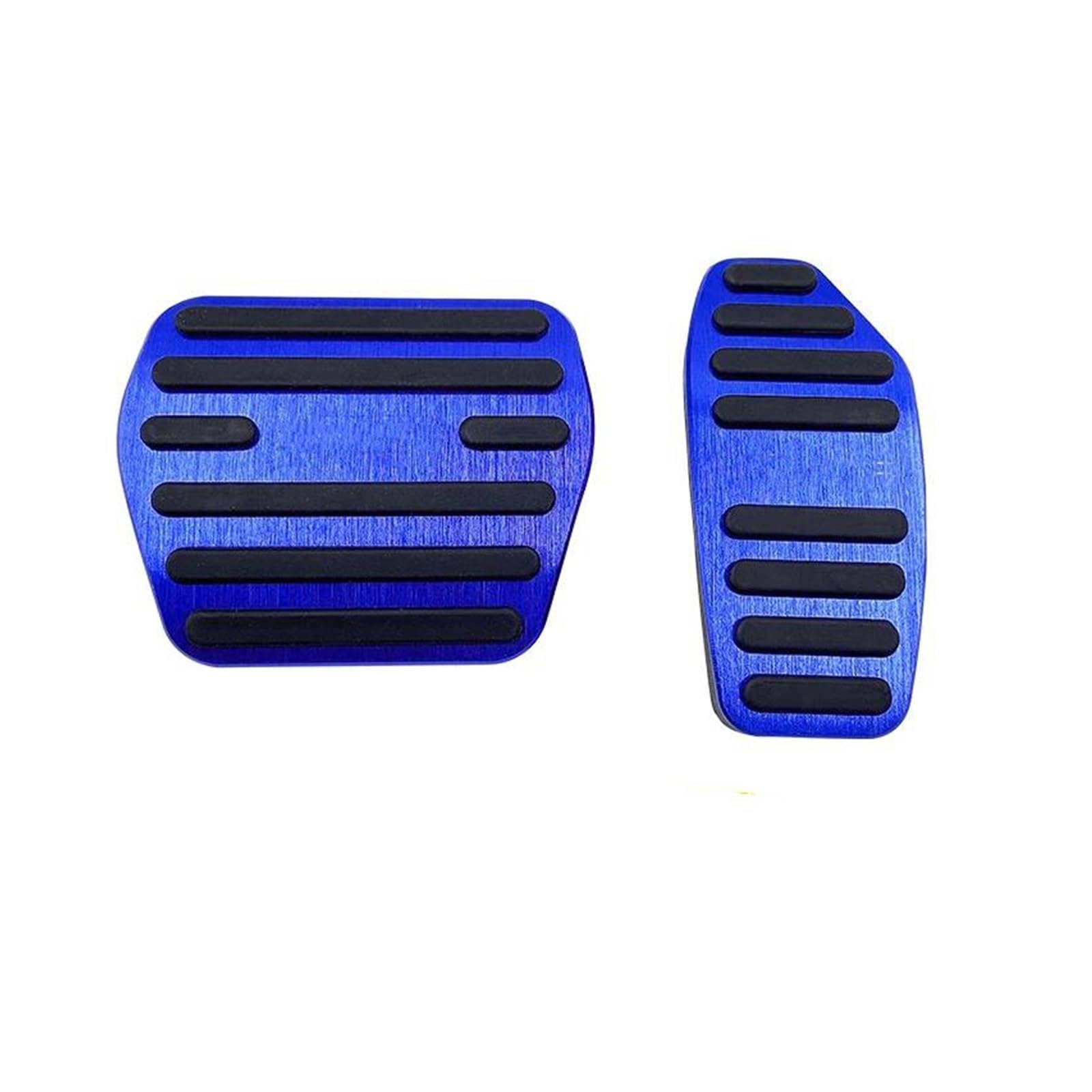 Bremspedal Für Mitsubishi Für Outlander 4 2022 2023 2024 Auto Kraftstoff Beschleuniger Bremspedale Abdeckung Trim Non Slip Pad Aluminium Pedale Pads(Blau) von NAUTIG