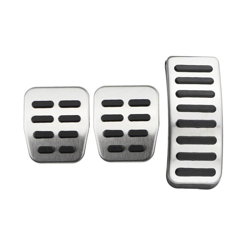 Bremspedal Für VW Für Golf 4 Für MK4 Für Golf4 1997 1998 1999 2000 2001-2005 Auto Edelstahl Gas Bremse Rest Pedal Auto Pedal Abdeckung Pedale Pads(MT Without Rest) von NAUTIG