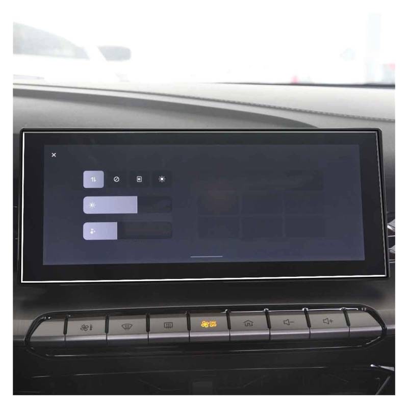 Displayschutz Für MG Für GT 2022 Auto-Infotainment-Radio GPS-Navigationsbildschirm Instrumenten-Armaturenbrett-Schutzfolie Aus Gehärtetem Glas Displayschutz-Folie von NAUTIG