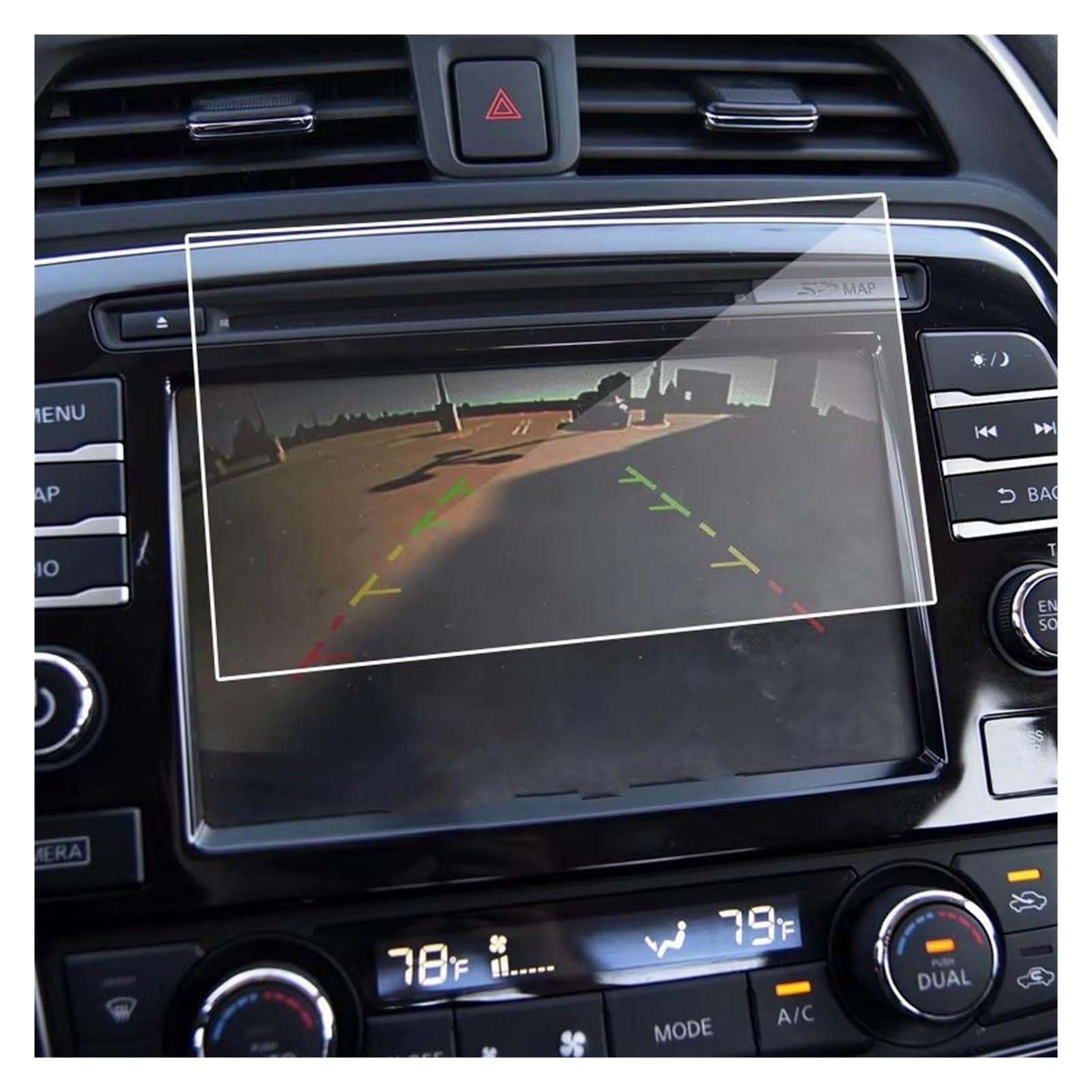 Displayschutz Für Nissan Für Maxima Für Navigation Für Bildschirm 2019 2018 2017 2016 GPS Displayschutzfolie Autozubehör 8-Zoll-Hartglasfolie Displayschutz-Folie von NAUTIG