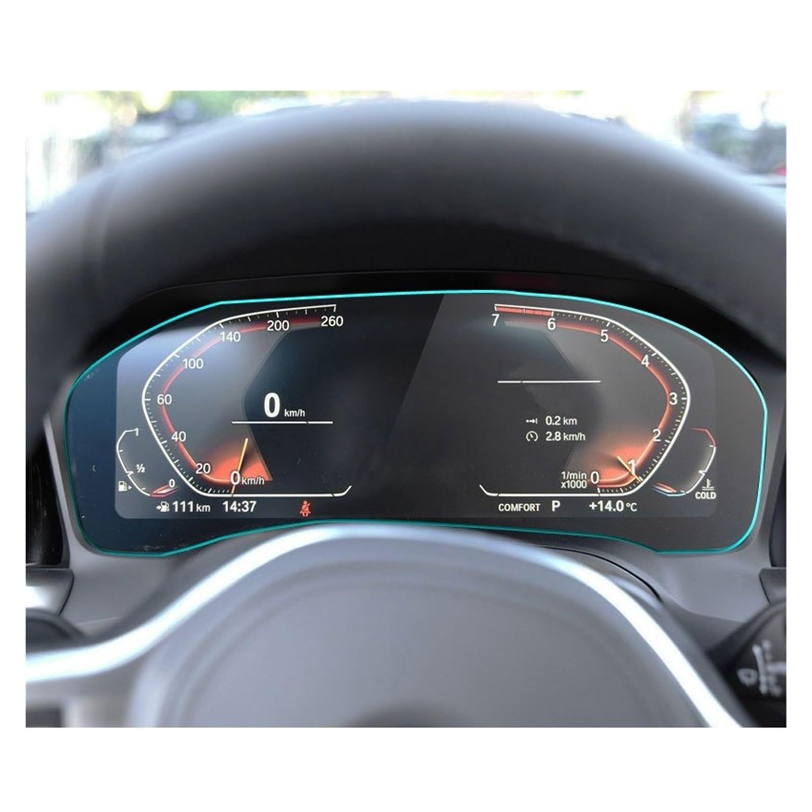 Displayschutz Für X3 Für X4 G01 G02 2020 Automobil-Innenausstattung Instrumententafel Membran LCD-Bildschirm Gehärtetes Glas Schutzfolie Displayschutz-Folie von NAUTIG