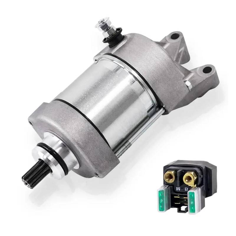 Elektrostart Starter Für YZF-R1 Für YZFR1 2009 2010 2011 2012 2013 2014 Motorrad Anlasser Magnetrelais 14B-81890-00-00 14B-81890-01-00 Starter Anlasser von NAUTIG