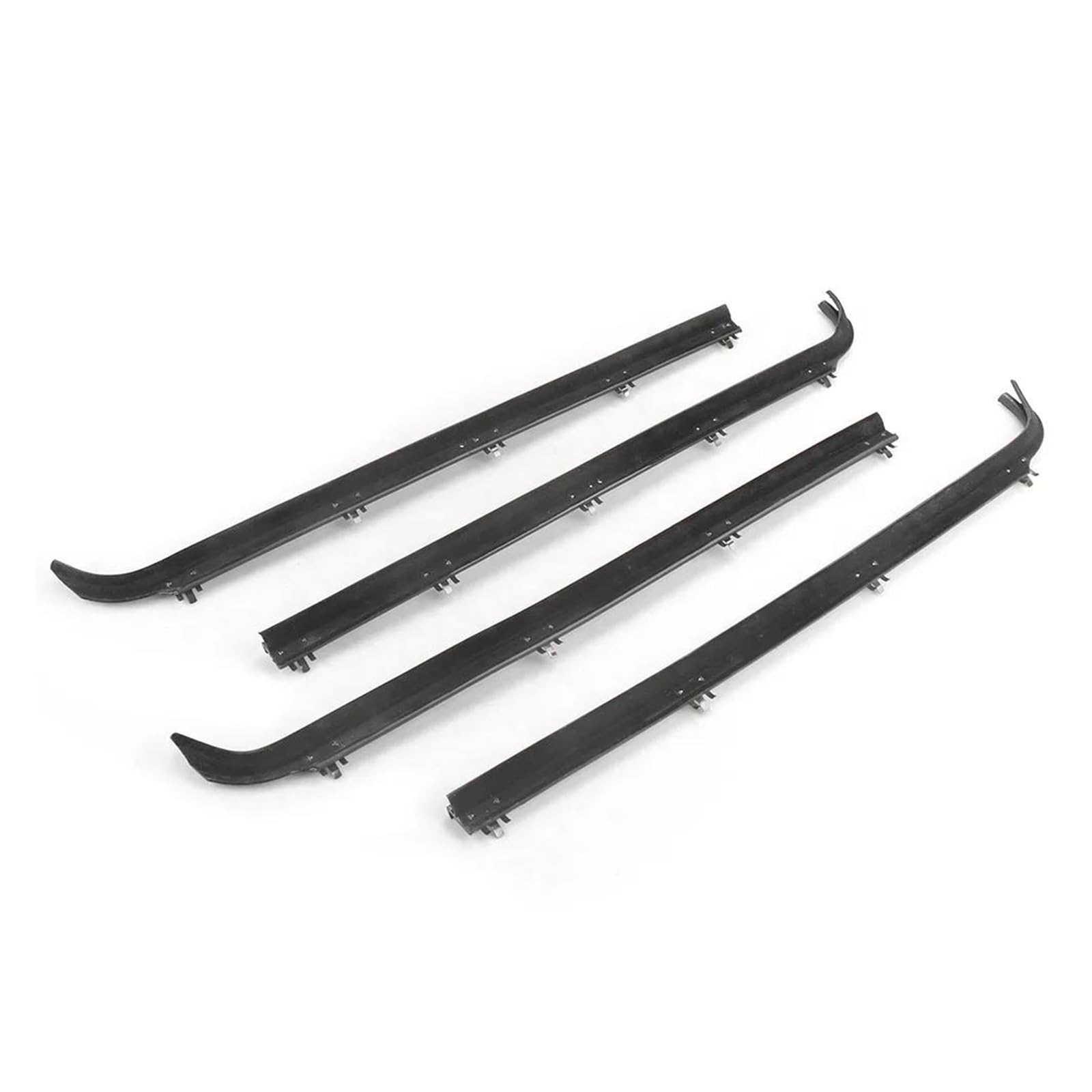 Fensterdichtungen Für Ford Für F150 Für F250 Für F350 1987-1997 F2TZ1521457A E7TZ1521453A 4PCS Innere Und Äußere Auto Tür Fenster Dichtung Gürtel Weathers Kits Autotür Dichtungsstreifen von NAUTIG