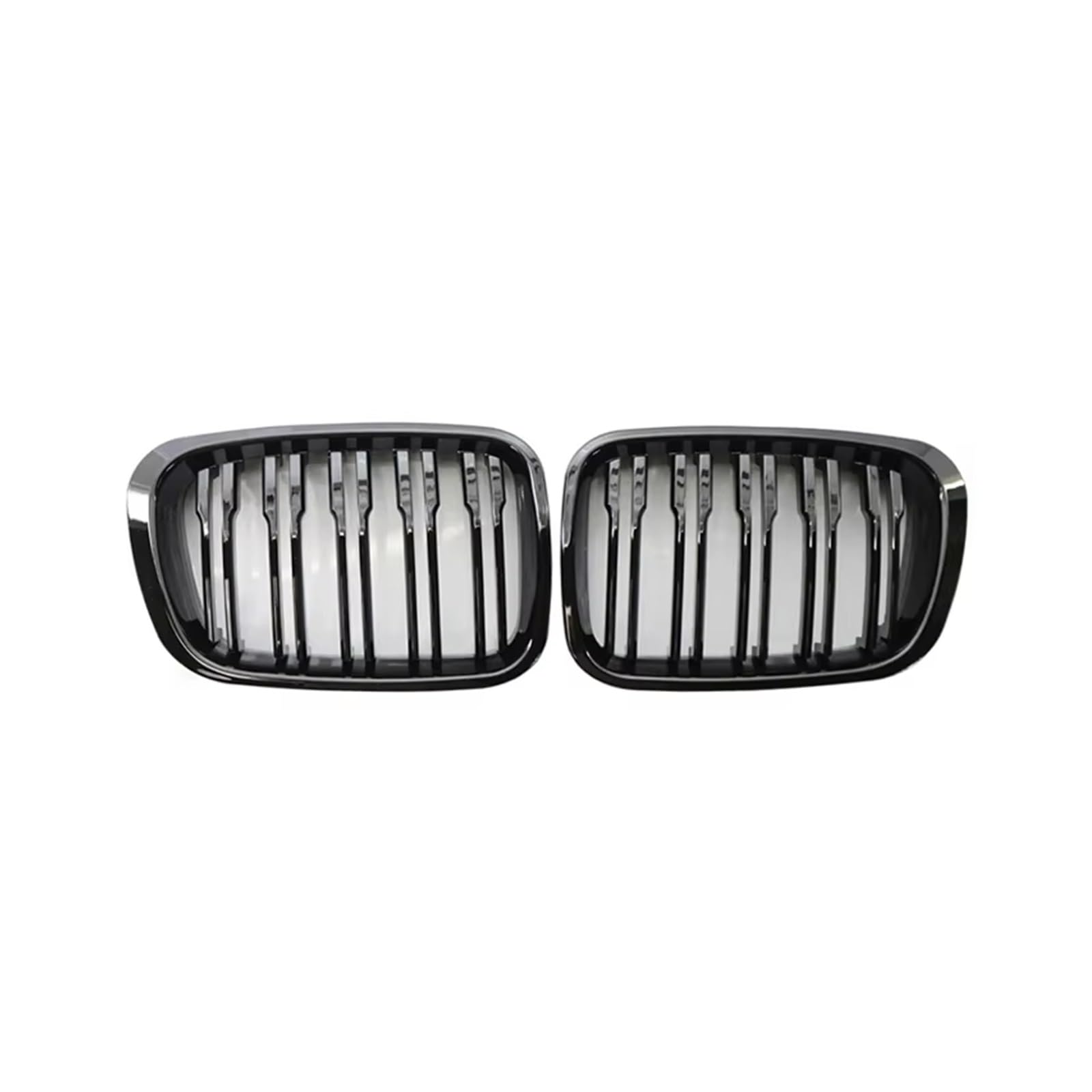 Frontgrill Für 3er E46 4-Türer 4D 4DR 1998-2001 Auto Frontstoßstange Nierengrill Grille Glanz Schwarz Racing Grills Styling Auto-Kühlergrill Frontgrill Für 3er E46 4-Türer 4D 4DR 1998-2001 Auto Frontstoßstange Nierengrill Grille Glanz Schwarz Racing Grills Styling Auto-Kühlergrill von NAUTIG