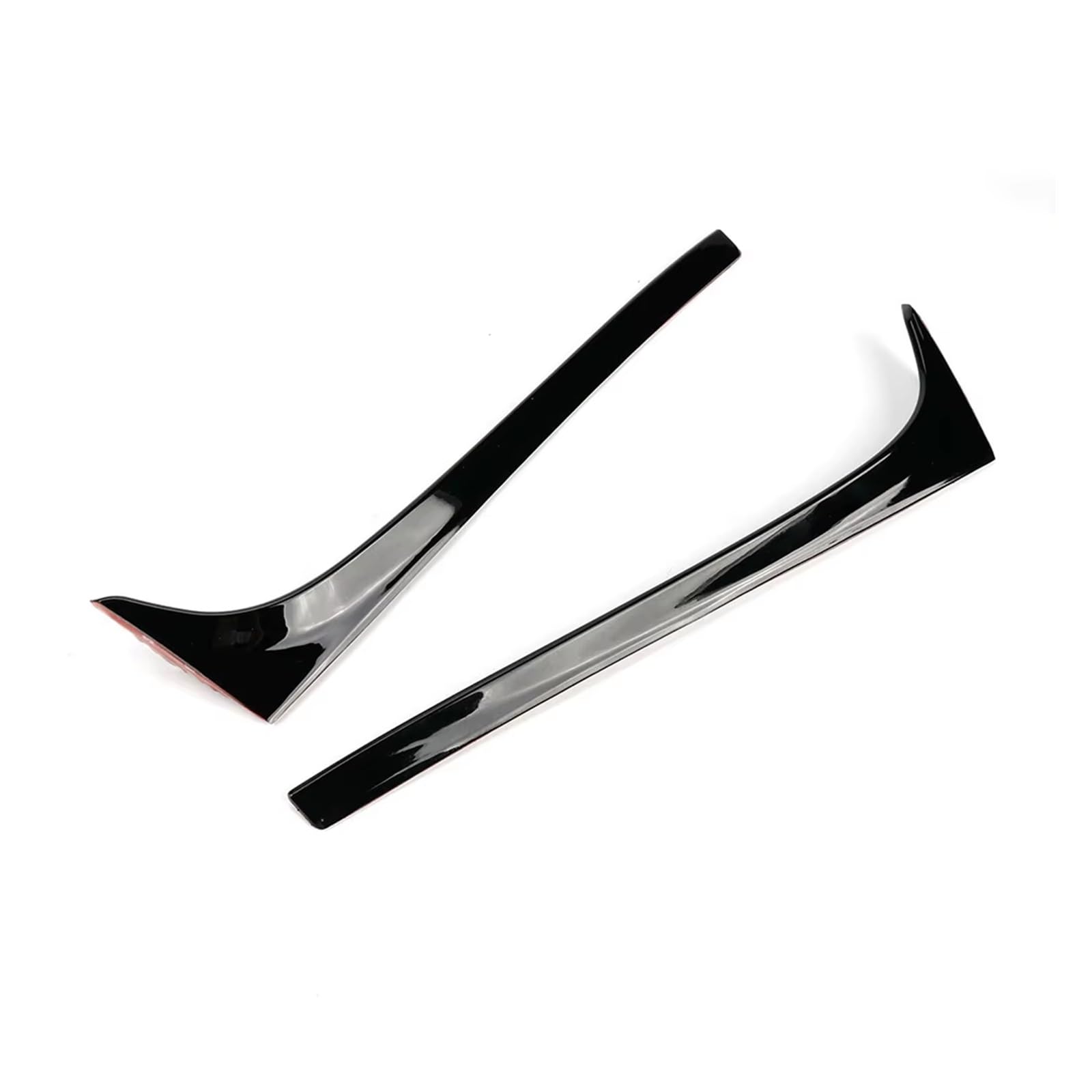 Heckflügel 2 Stück ABS Hellschwarz Auto Heckscheibenspoiler Seitenflügel Für VW Für Golf 7 MK7 2014 2015 2016 2017 2018 Heckspoiler von NAUTIG