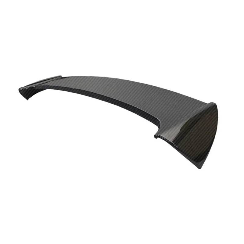 Heckflügel ABS Für VW Für Golf 5 MK5 Für GTI R32 2004–2009, Osir-Stil, Auto-Heckflügel, Dachspoiler, Glänzend Schwarz Oder Carbonfaser-Look Heckspoiler(Kohlefaser-Optik) von NAUTIG