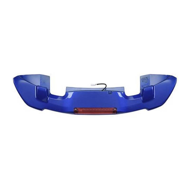 Heckflügel Auto Styling Für Fit Für Jazz 2014 2015 2016 2017 ABS Kunststoff Unlackiert Primer Farbe Hinten Boot Stamm Flügel Spoiler Heckspoiler(Blau) von NAUTIG