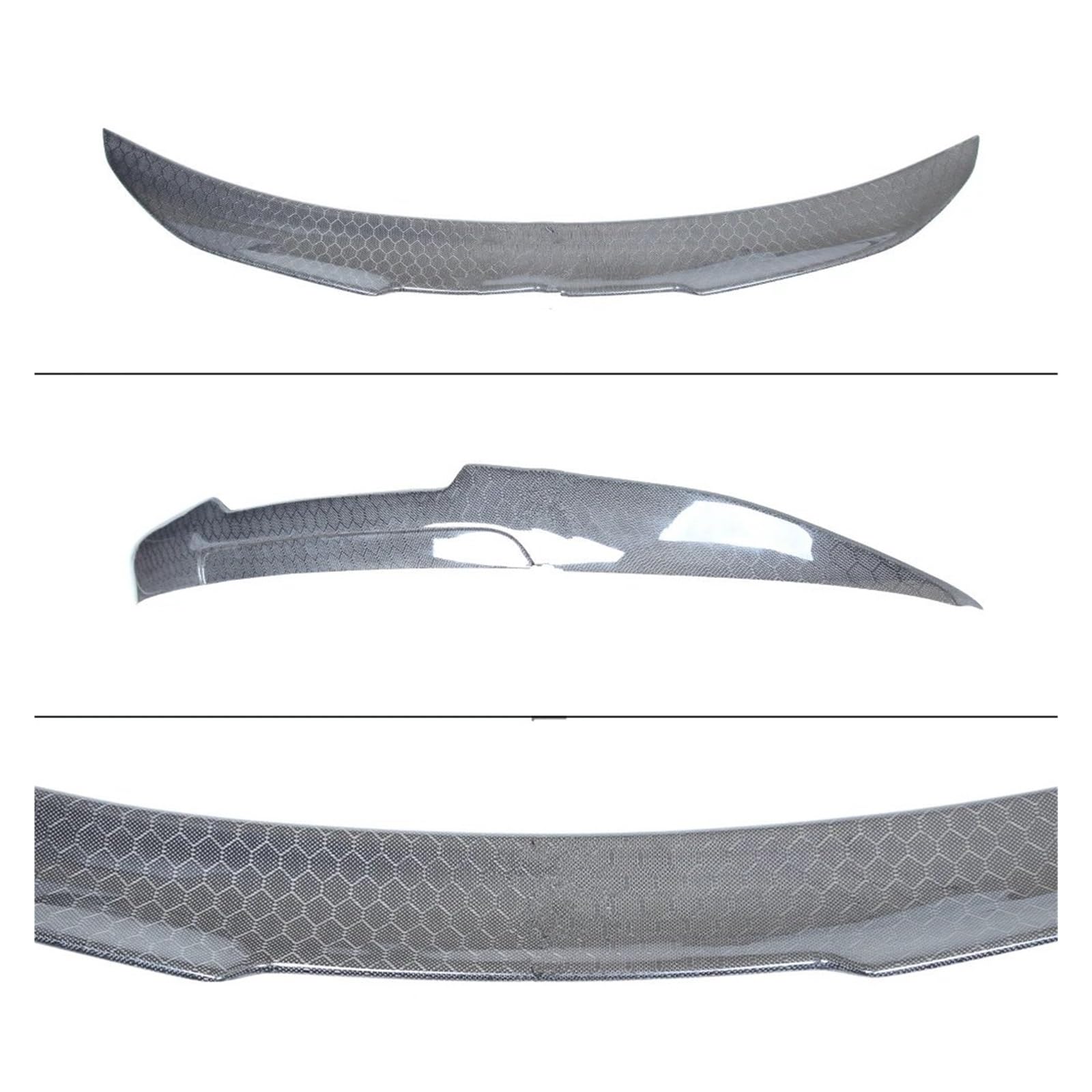 Heckflügel Für 5er F10 F18 / F10 M5 2009–2016 Limousine PSM-Stil, Kohlefaser-Heckspoiler, Stammflügel, FRP, Wabenstruktur, Geschmiedet Heckspoiler(Carbon Fiber(PSM)) von NAUTIG