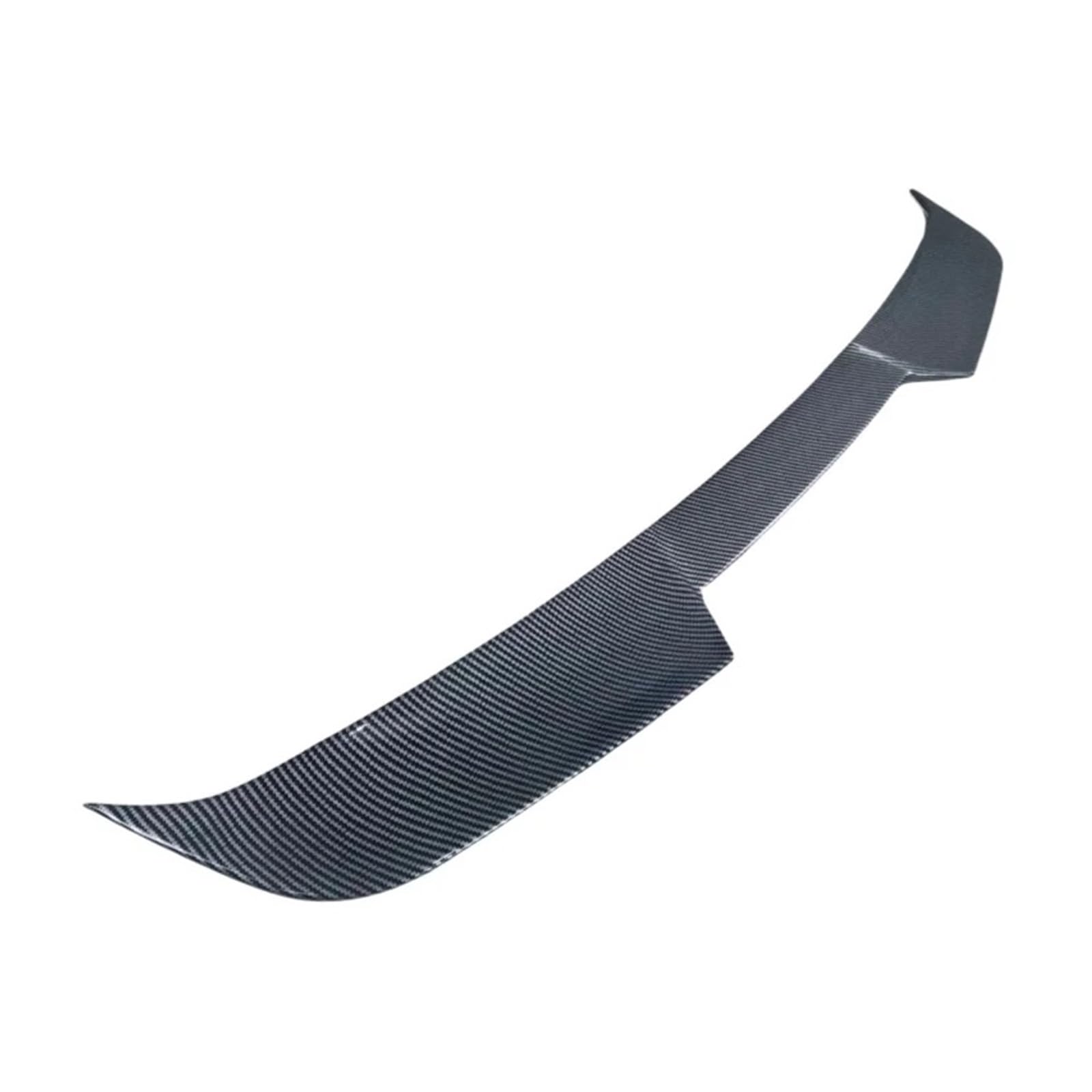 Heckflügel Für A3 S3 RS3 8Y Sportback 2020-2024 Auto Heckklappe Spoiler Hinten Boot Lip Spoiler Kappe Flügel Tuning Heckspoiler(Carbon Look) von NAUTIG