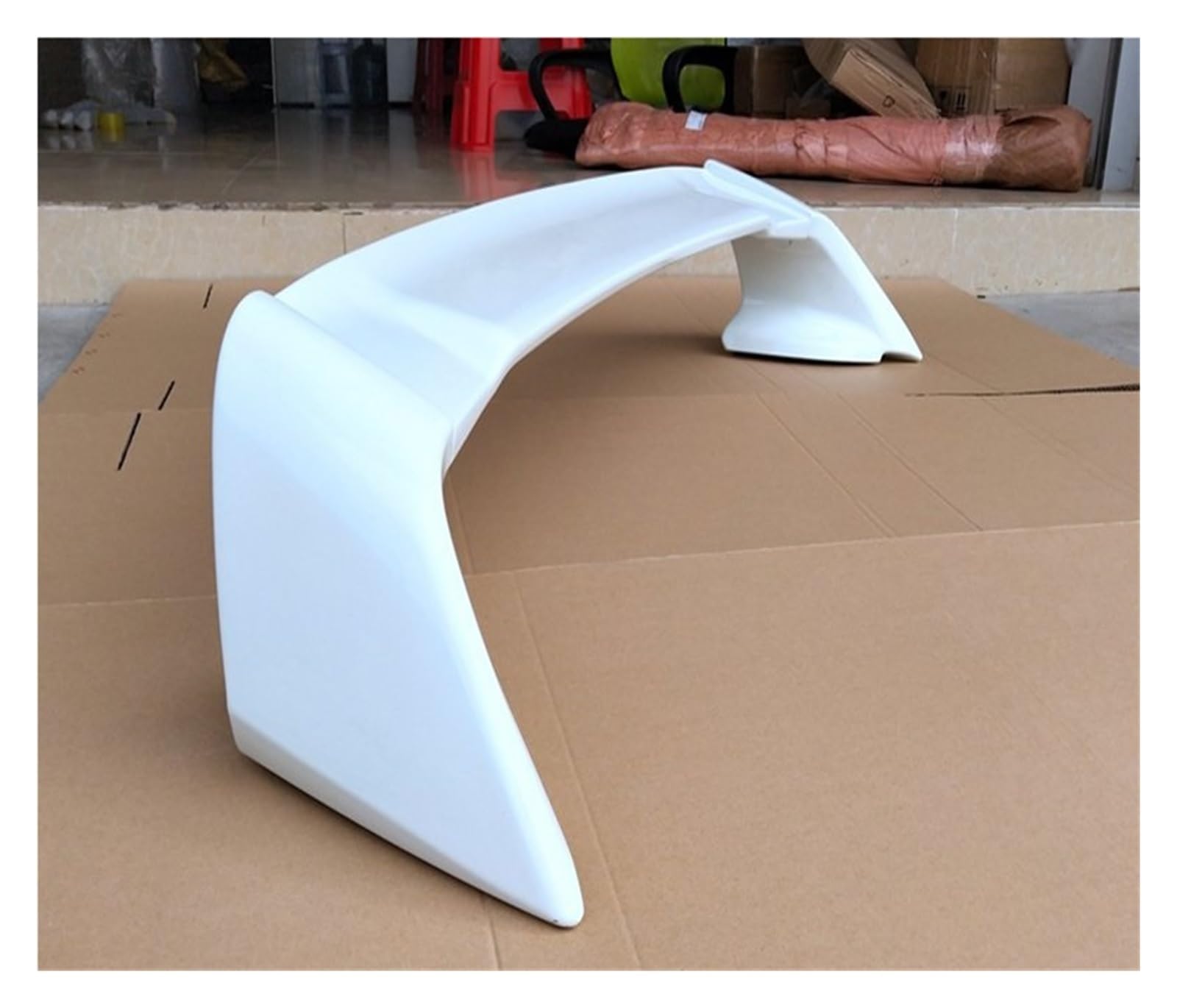 Heckflügel Für Civic 2005 06 07 08 09 10 11 FD2 Stil Kofferraum Deckel Boot Auto Spoiler Flügel ABS Außen Tuning Zubehör Teile Heckspoiler(Weiß) von NAUTIG