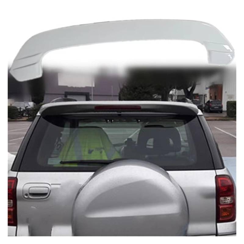 Heckflügel Für Toyota Für Rav 4 Spoiler 2001-2007 Für Rav4 Spoiler Mit Licht ABS Material Auto Hinten Flügel Primer Farbe Heckspoiler Heckspoiler(Unpainted) von NAUTIG