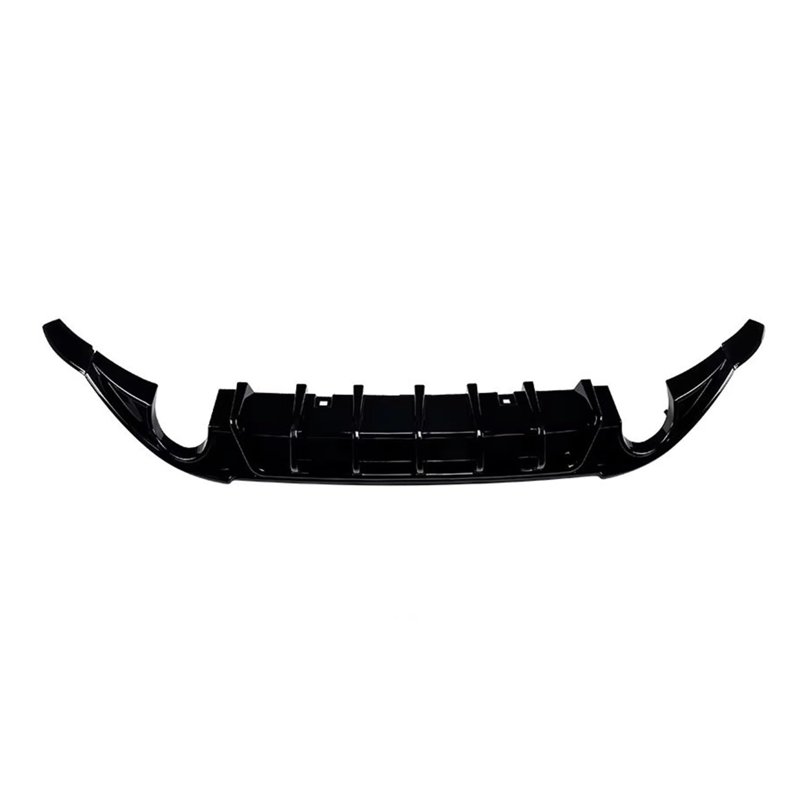 Heckflügel Für VW Für Golf Mk7 Für GTI Für GTD Mk7 Standard Für TDI Für TSI 2012–2017 Heckdiffusor Spoiler Splitter Heckstoßstangenschutzabdeckung Hecklippe Heckspoiler(Black No Light) von NAUTIG