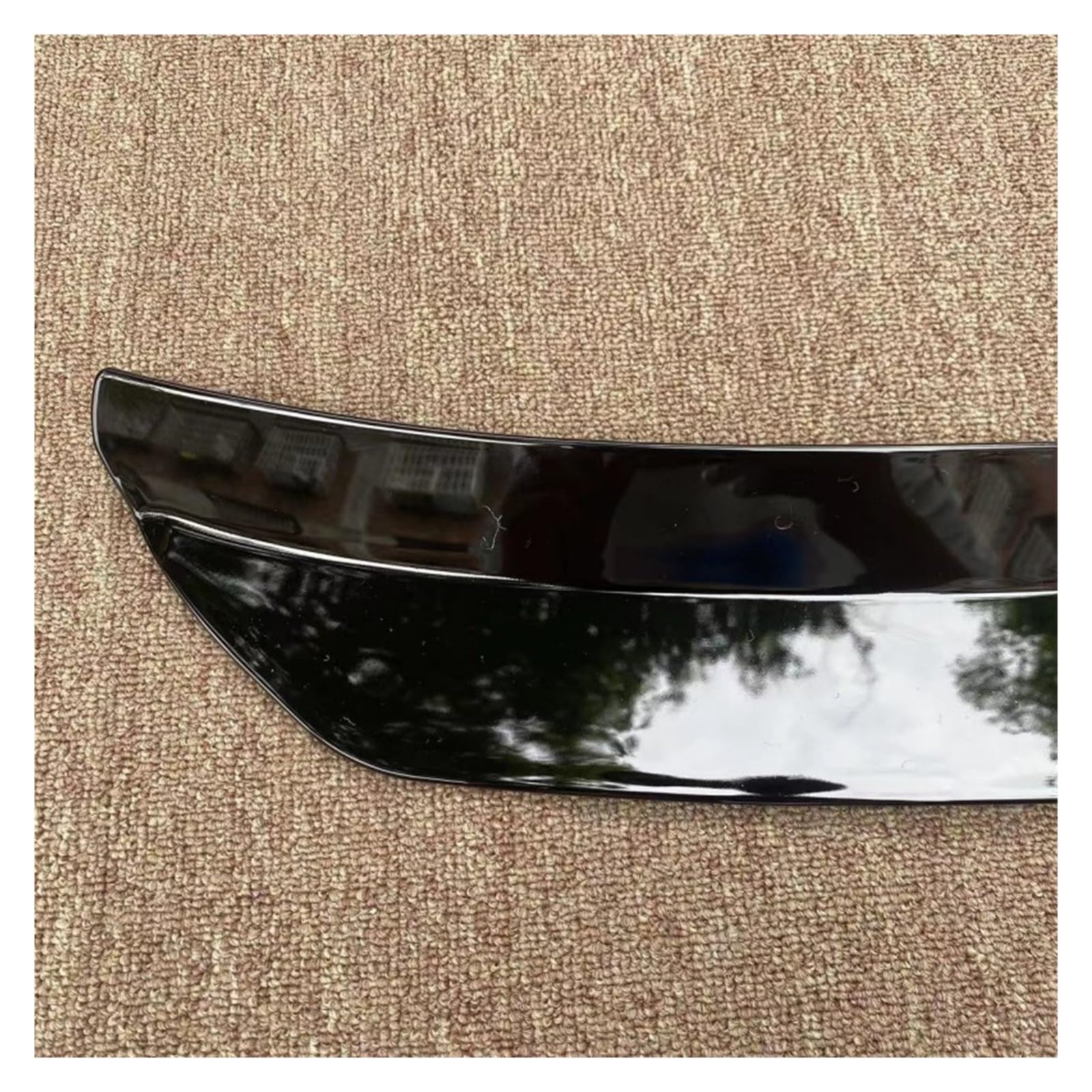 Heckflügel Hinten Dach Lip Spoiler Für 1 Serie E87 Fließheck Spoiler 120i 118i M135i 116i 2004-2011 ABS Auto Schwanz Flügel Seite Spoiler Heckspoiler(Glossy Black) von NAUTIG