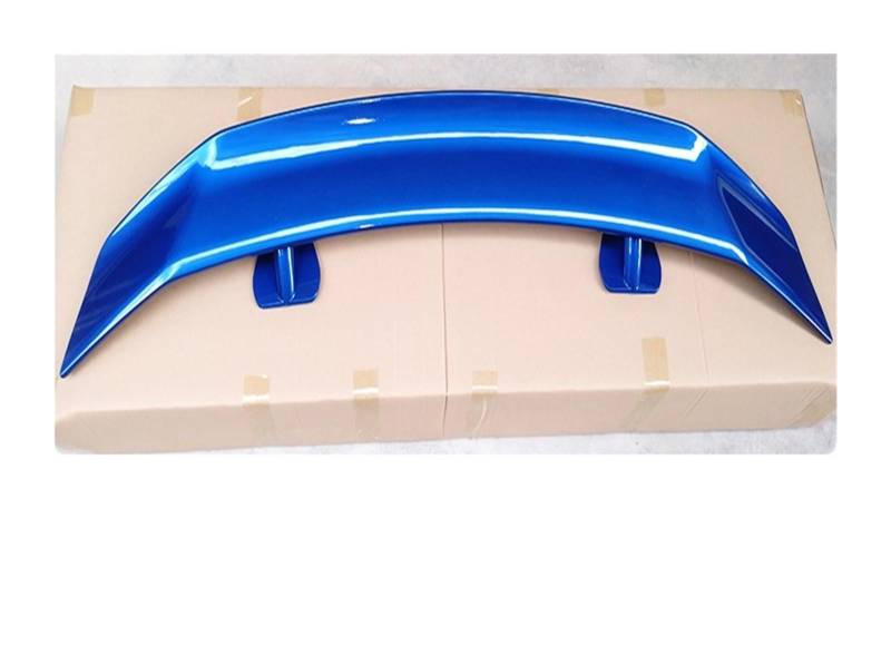 Heckflügel Hinten Stamm Deckel Boot Auto Tuning Flügel Spoiler Für A4 S4 B8 B9 Limousine 4 Tür Racing Sport 135 cm Styling Außen Zubehör Heckspoiler(Blau) von NAUTIG