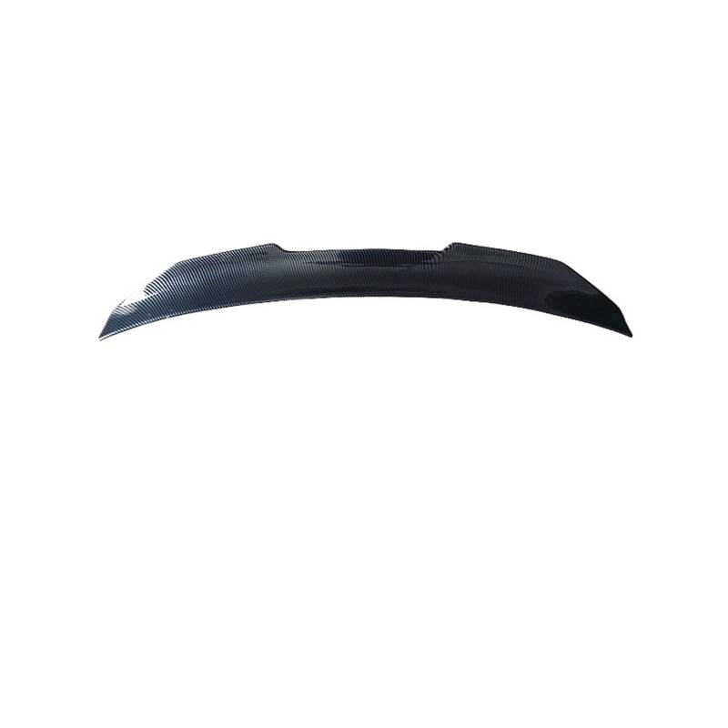 Heckflügel PSM Stil FRP Schwarz Carbon Hinten Stamm Lip Ducktail Spoiler Flügel Für A4 S4 B9 2016 2017 2018 2019 Auto Außen Tuning Zubehör Heckspoiler(Carbon Printing) von NAUTIG