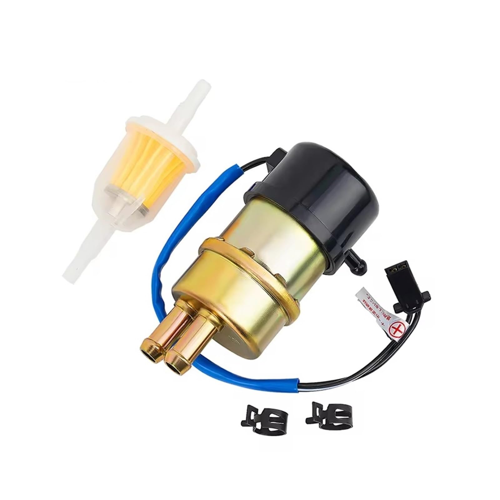 Inline Kraftstoffpumpe Für Shadow 750 VT750C VT800 VT700C V45 V65 Magna VF750C Für Goldwing 1200 GL1200 VF1100C VF750 Motorrad Benzin Kraftstoff Pumpe Kraftstoffförderpumpe von NAUTIG