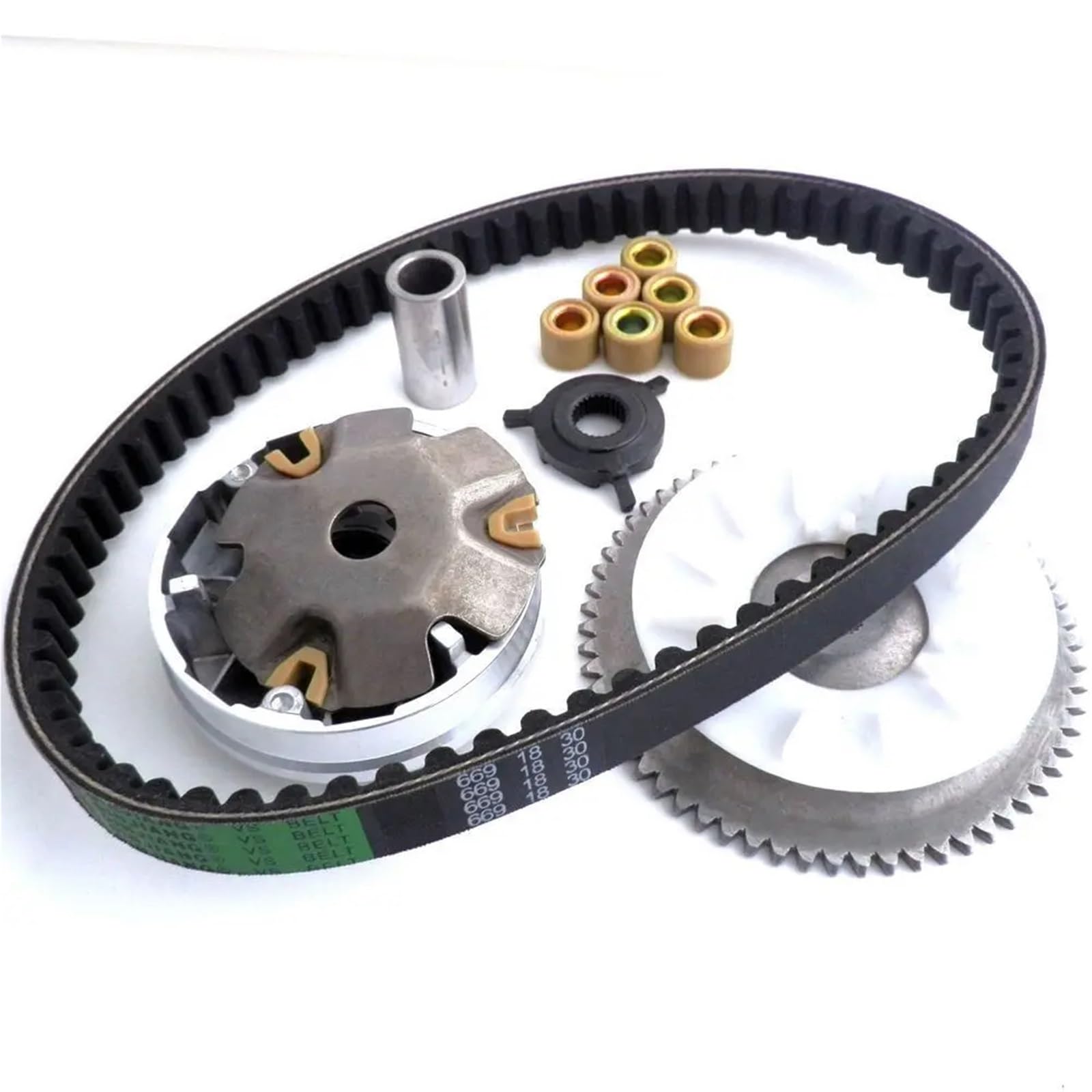 Keilriemen Für GY6 49 50 Kupplung Variator FAN Antriebsriemen Für Roller Moped 139QMB Teile Motorrad Riemenantrieb von NAUTIG