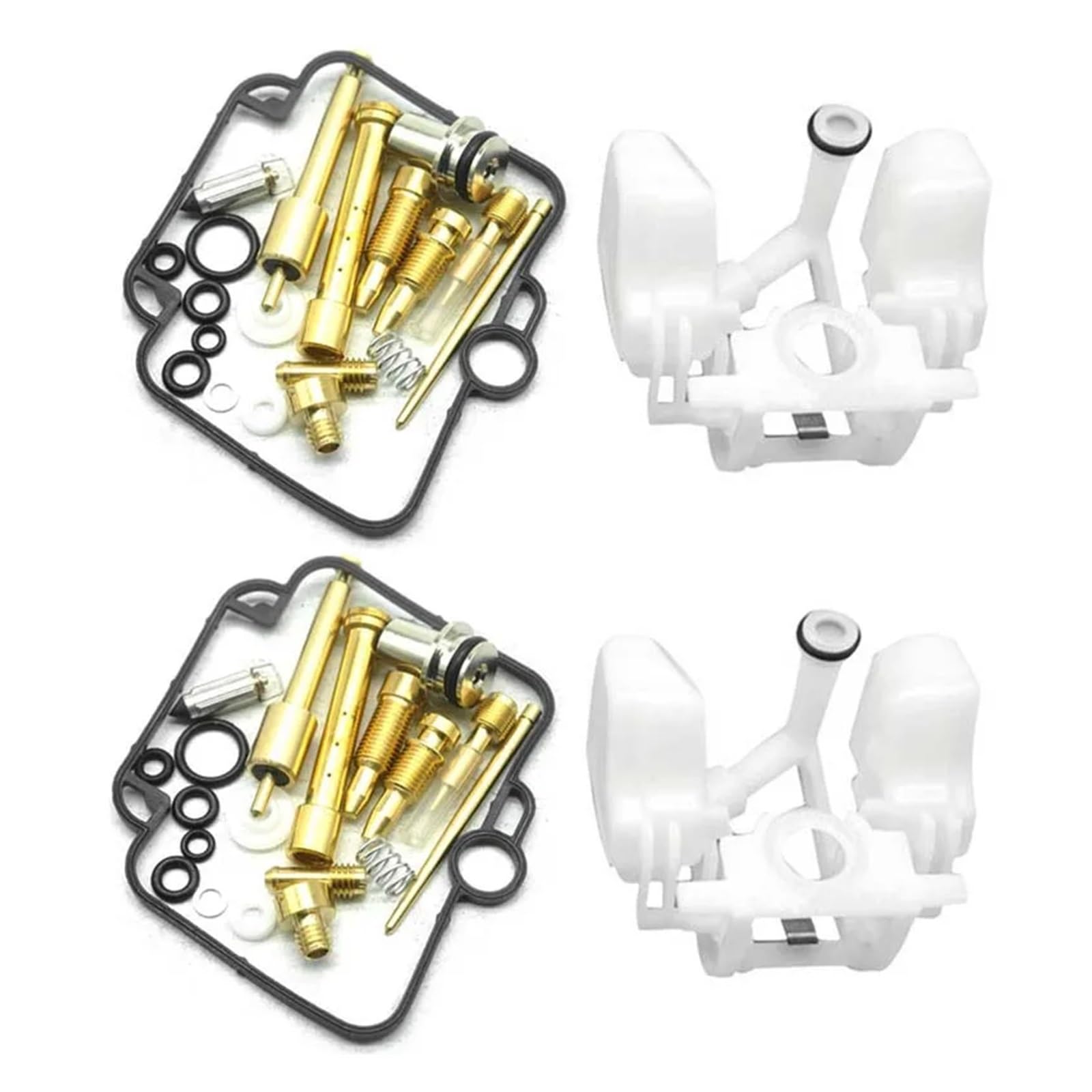 Motorvergaser 2 PCS Für Mikuni BST33 Für F650 1993-2000 Motorrad Vergaser Reparatur Kit Carb Float Vakuum Membranen Vergaseranlagen(Set C) von NAUTIG