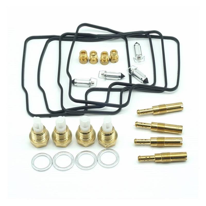 Motorvergaser 4 Vergaser-Reparatursatz Umbauteile Für CBR1000F Hurricane CBR1000 CBR 1000F 1000 F Für Keihin Carb Schwimmerventildichtung Vergaseranlagen(4 Kits) von NAUTIG