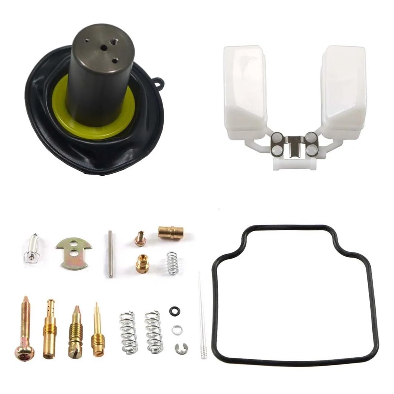 Motorvergaser Karb Reparatur Mani Jet Öldichtung Vergaser Rebuild Kit Membran Für Roller Moped 139QMB GY6 50 60 125 150cc PD18J PD19J Carb Vergaseranlagen(GY6-150) von NAUTIG