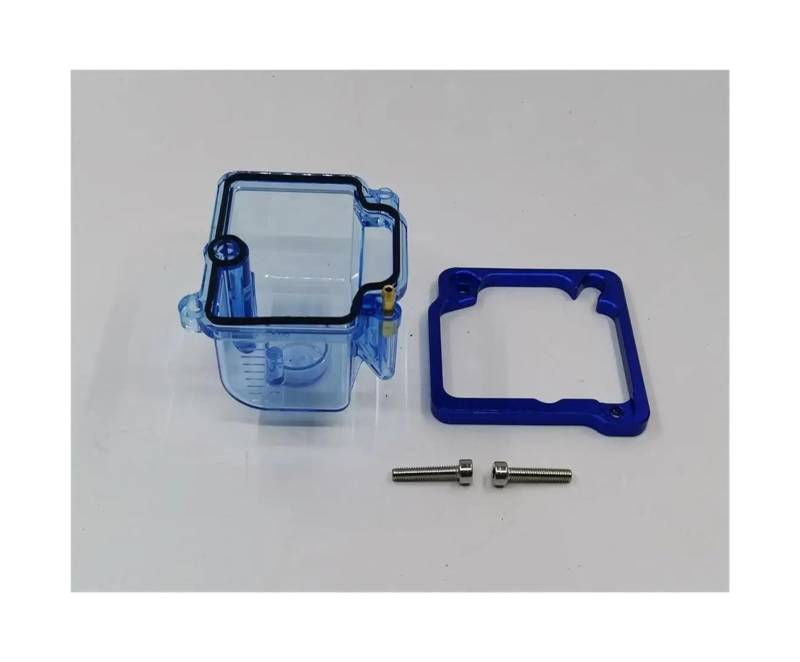 Motorvergaser Motorrad Vergaser 2T 4T Blau Transparente Abdeckung Schüssel Für Keihin YZ85 Power Jet PWK 21 24 26 28 30 32 34mm Carburador Vergaseranlagen(Pwk26-34mm) von NAUTIG