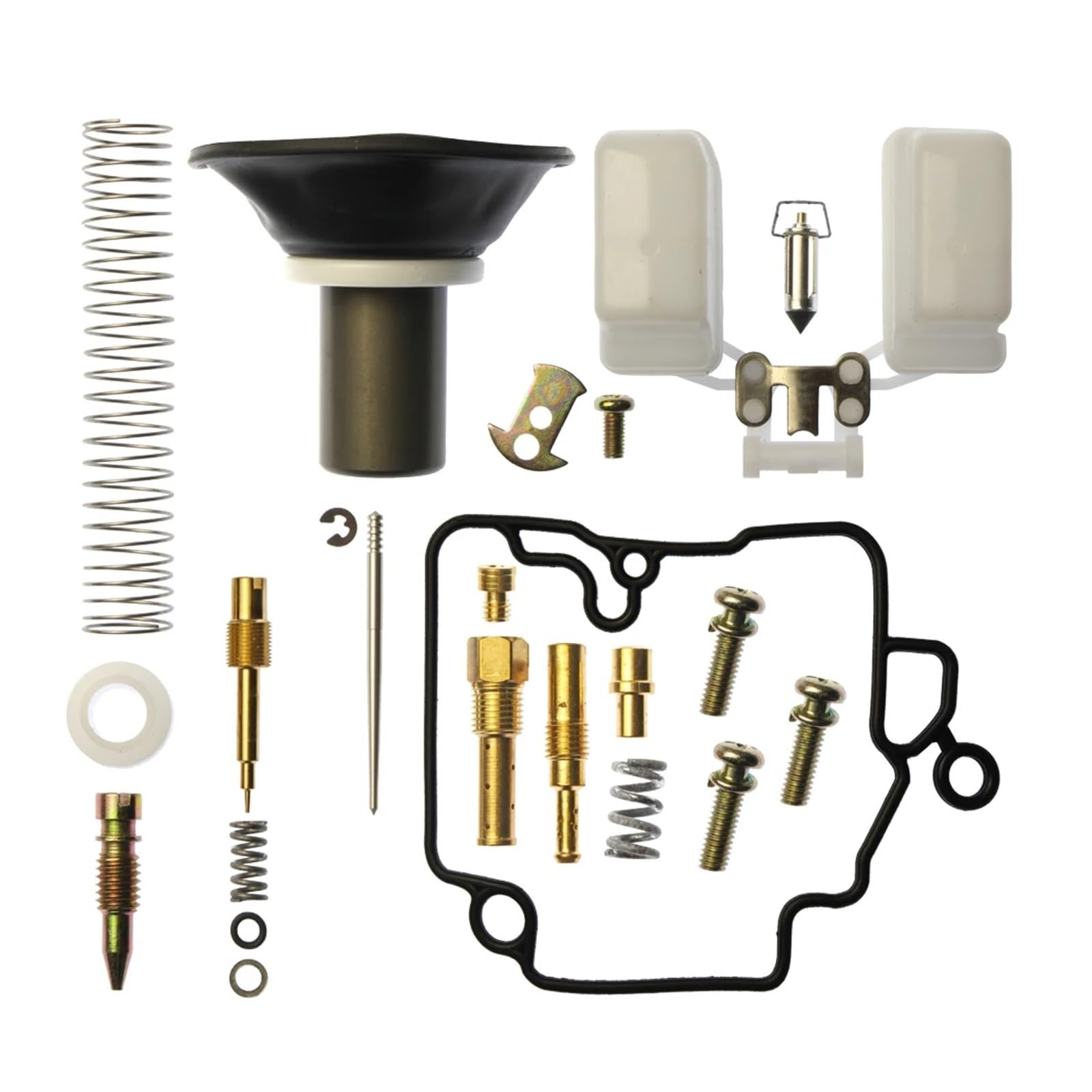 NAUTIG Motorvergaser Motorrad Vergaser Rebuild Kit Membran Membran (18mm) Für Roller Moped 139QMB 147QMD GY6 50 60 80cc PD18J PD19J Carb Vergaseranlagen von NAUTIG