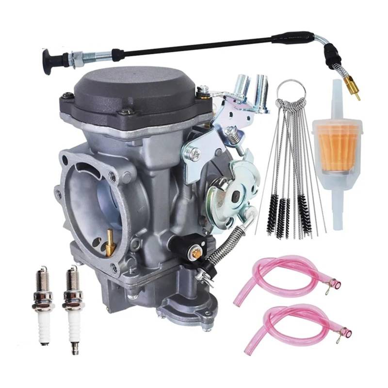 NAUTIG Motorvergaser Vergaser Carb Für 1988-2000 2001 2002 2003 2004 2005 2006 40MM CV Leistung ABGESTIMMT Vergaseranlagen von NAUTIG