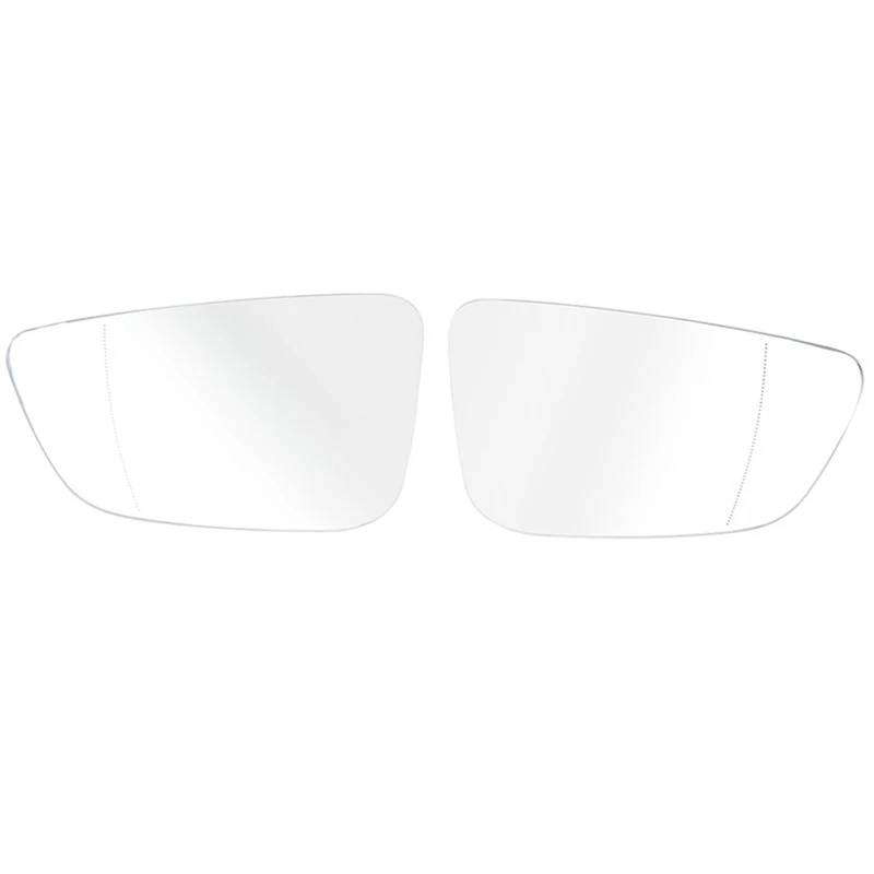 Rechts Spiegelglas Links Für 3er/5er/7er G30 G31 G38 G32 G11 G12 G14 G20 G21 2016-2020 Beheizter Seitenflügel Rückspiegelglas Blendschutzfolie Außenspiegel Glas von NAUTIG