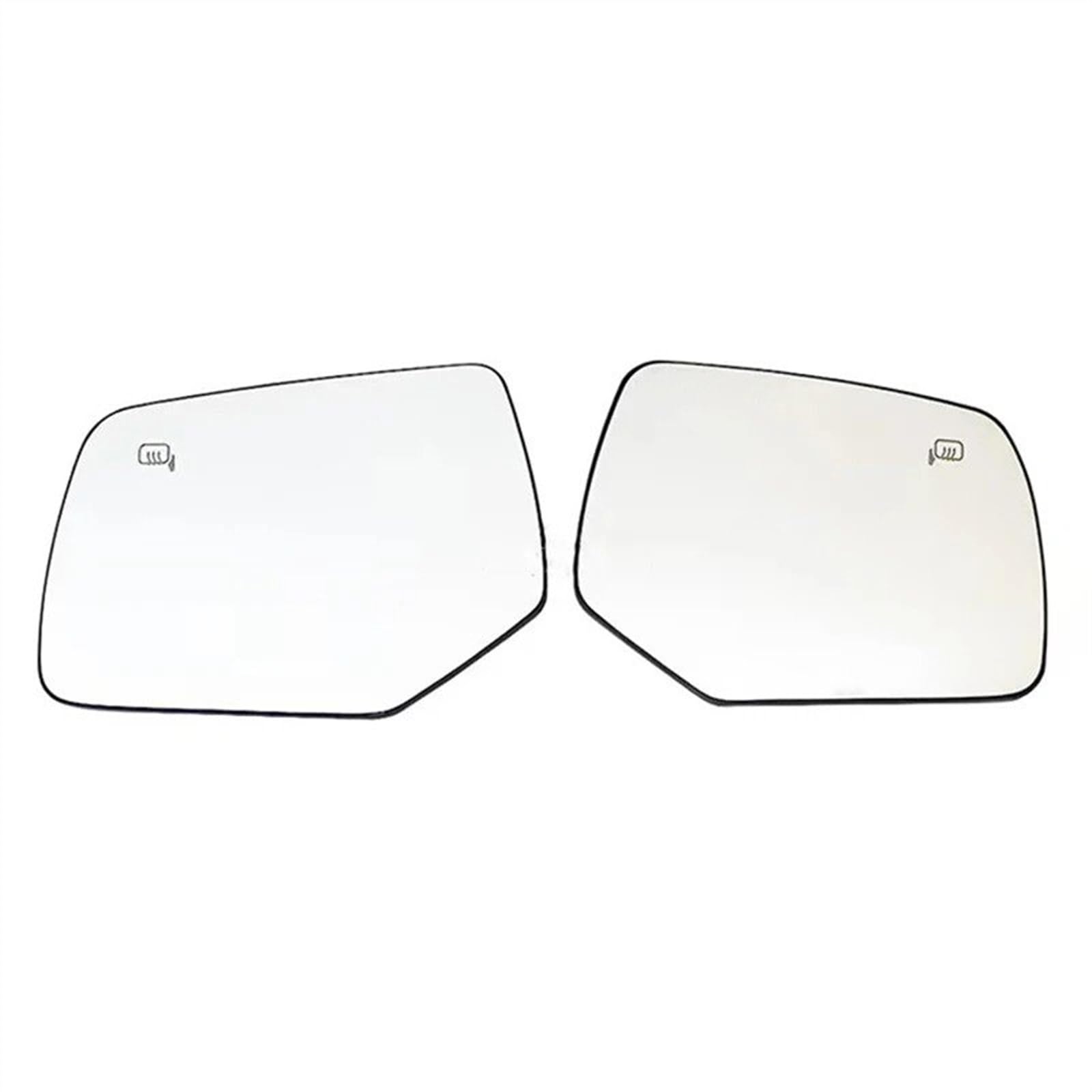 Rechts Spiegelglas Links Für Ford Escape 2008 2009 2010 2011 2012 Rückspiegel Objektiv Seite Spiegel Glas Mit Beheizten 8L8Z17K707G AL8Z17K707E Außenspiegel Glas von NAUTIG