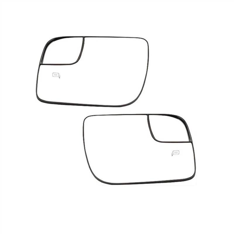 Rechts Spiegelglas Links Für Ford Für Explorer 2011 2012 2013 2014 2015 2016 2017 2018 2019 Außenzubehör Auto Beheizter Flügel Rückspiegel Glas Klar Außenspiegel Glas von NAUTIG