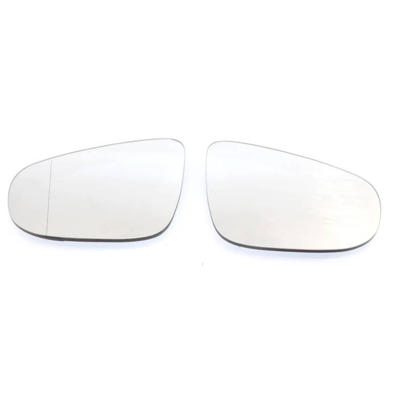 Rechts Spiegelglas Links Für VW Für Golf 6 MK6 2009 2010 2011 2012 2 Stücke Auto Beheizte Rückspiegel Glas 5K0857521 5K0857522 Außenspiegel Glas von NAUTIG