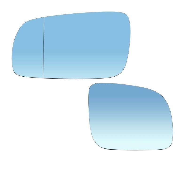 Rechts Spiegelglas Links Für VW Für Golf Für Bora Für Jetta MK4 Für Passat B5 1996 1997 1998 1999 2000 2001 2002 2003 2004 Paar Außenspiegelglas Beheizt Konvex Blau Außenspiegel Glas von NAUTIG