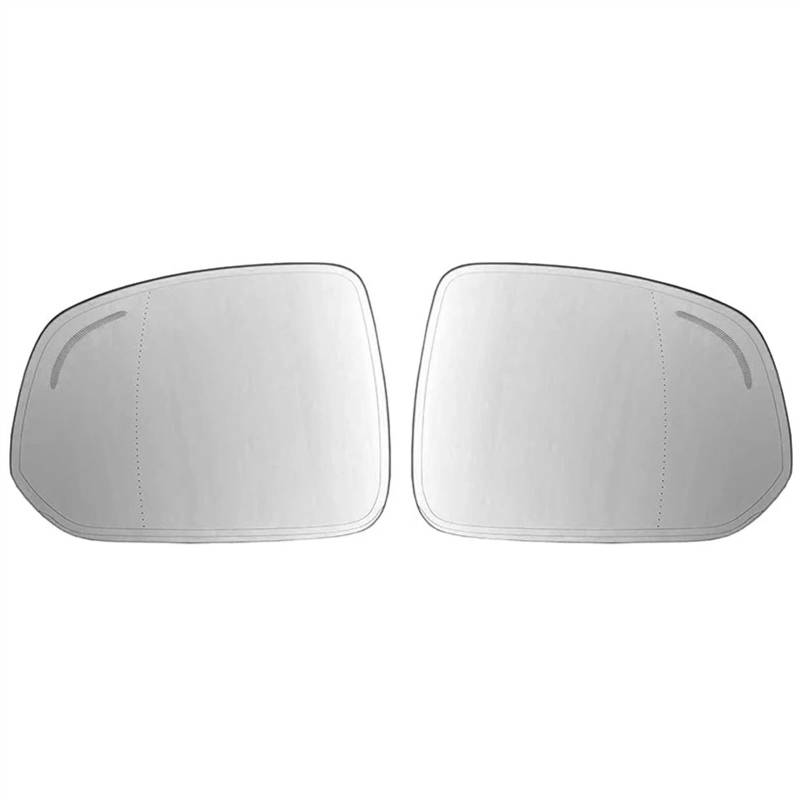 Rechts Spiegelglas Links Für Volvo Für XC90 2015 2016 2017 2018 2019 2020 2021 2022 Beheizte Klare Rückansicht Seitenspiegel Glaslinse Blind Spot Außenspiegel Glas von NAUTIG